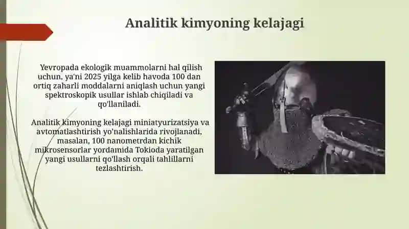 Zamonaviy Analitik Kimyo va Uning Qoʻllanilishi 4