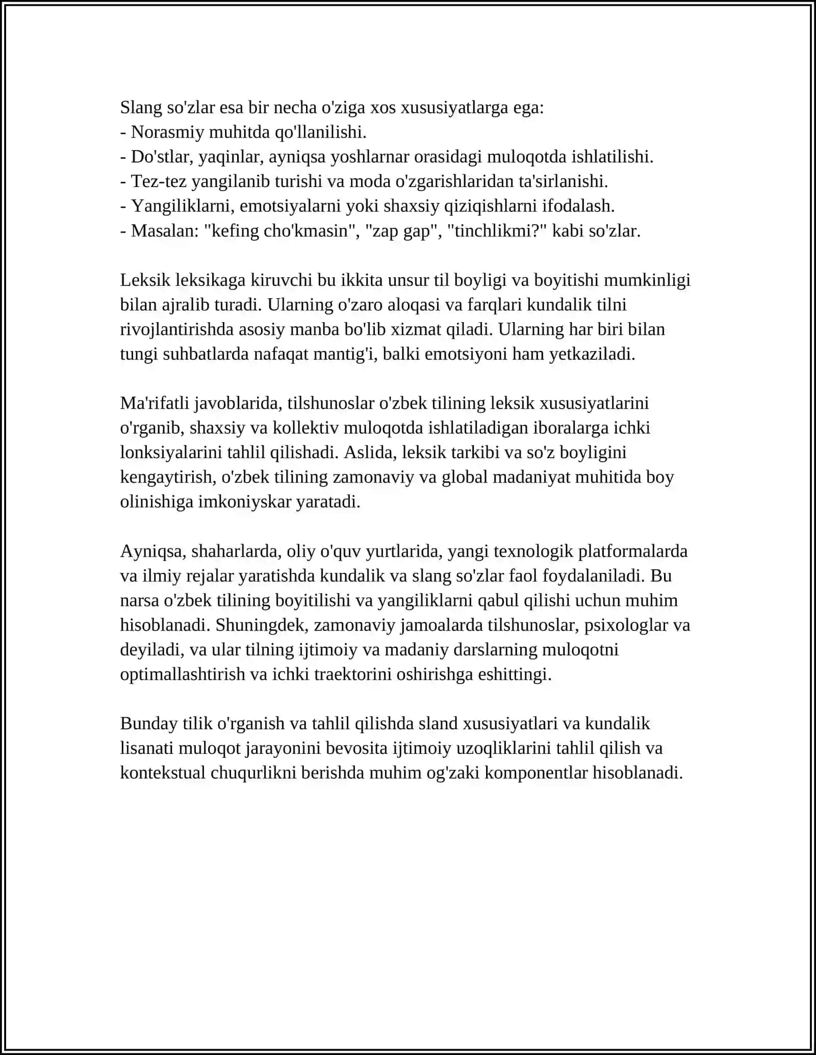 SOʻZLASHUV USLUBI HUSUSIYATLARI 4
