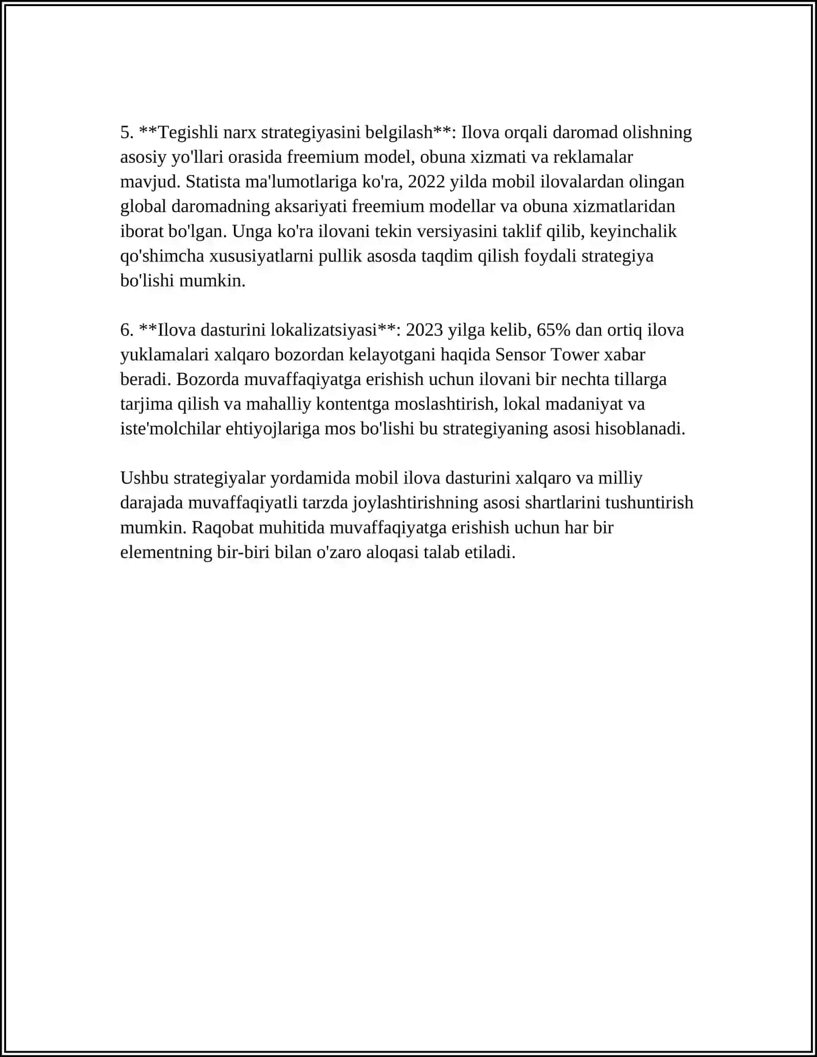 MOBIL ILOVA DASTURLARI MARKETINGI 4