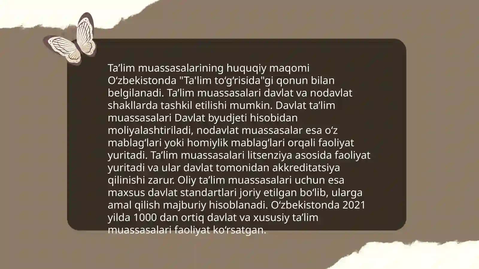 Ta’lim tizimi to‘g‘risidagi qonun 4