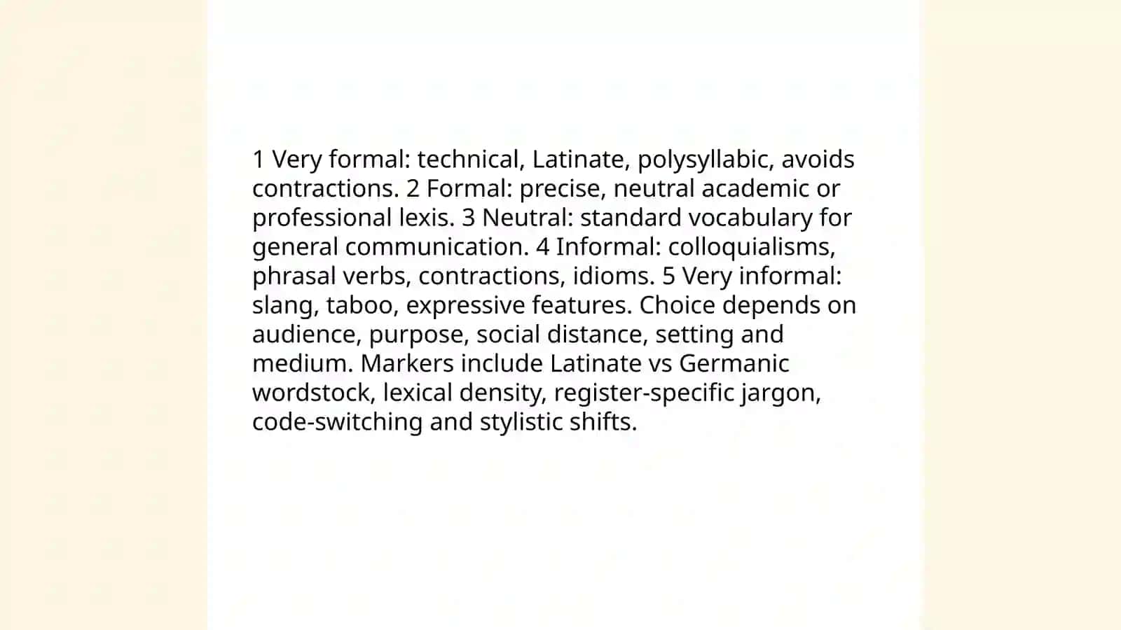 Stylistic Differentiation of the English Vocabulary 4