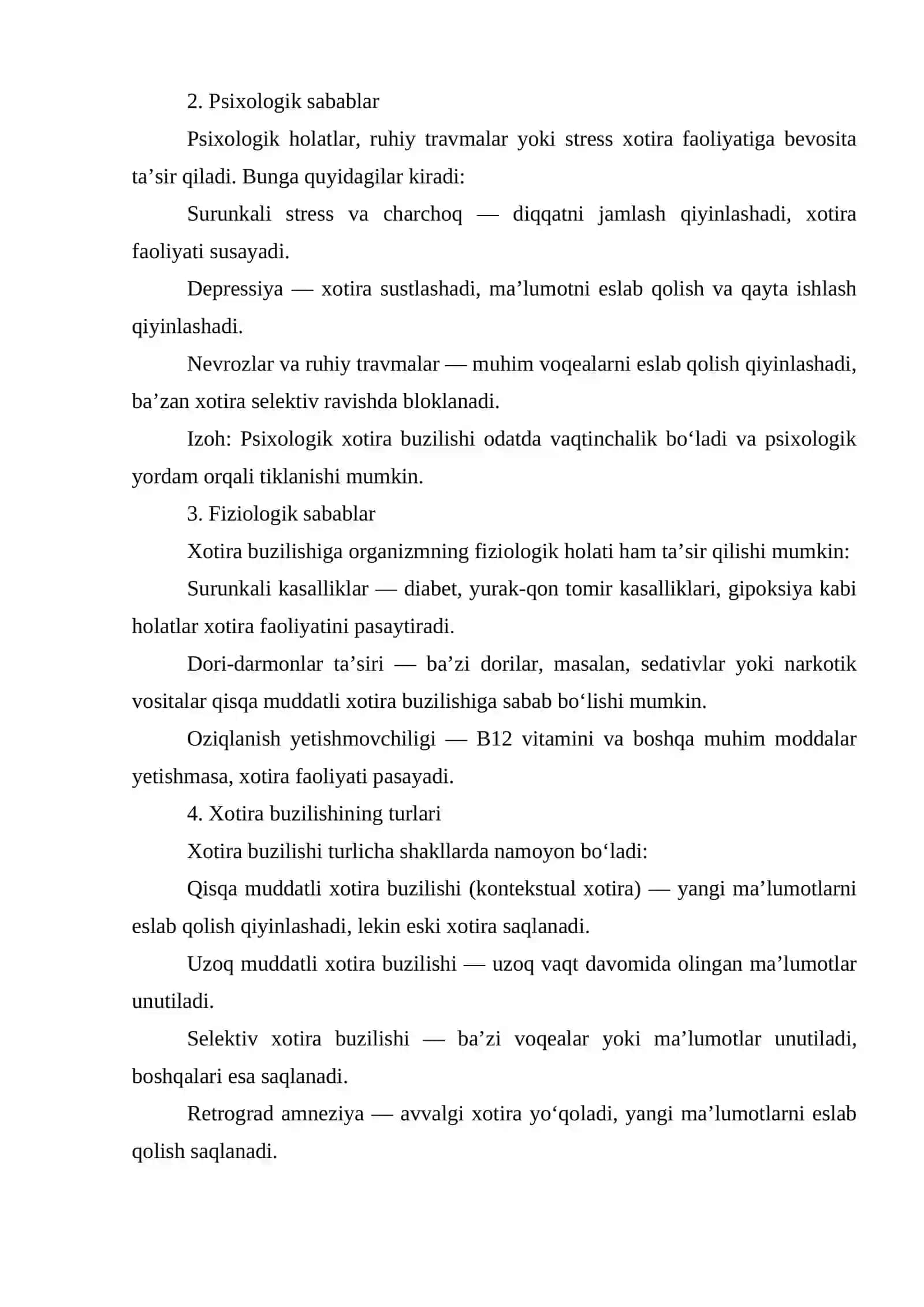 Xotirasi buzilgan bemorlarga tibbiyot xodimlarining munosabati 4