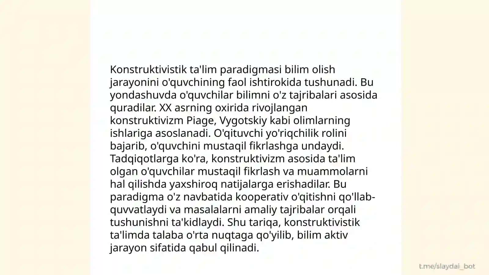 An'anaviy ta'lim paradigmasi 4