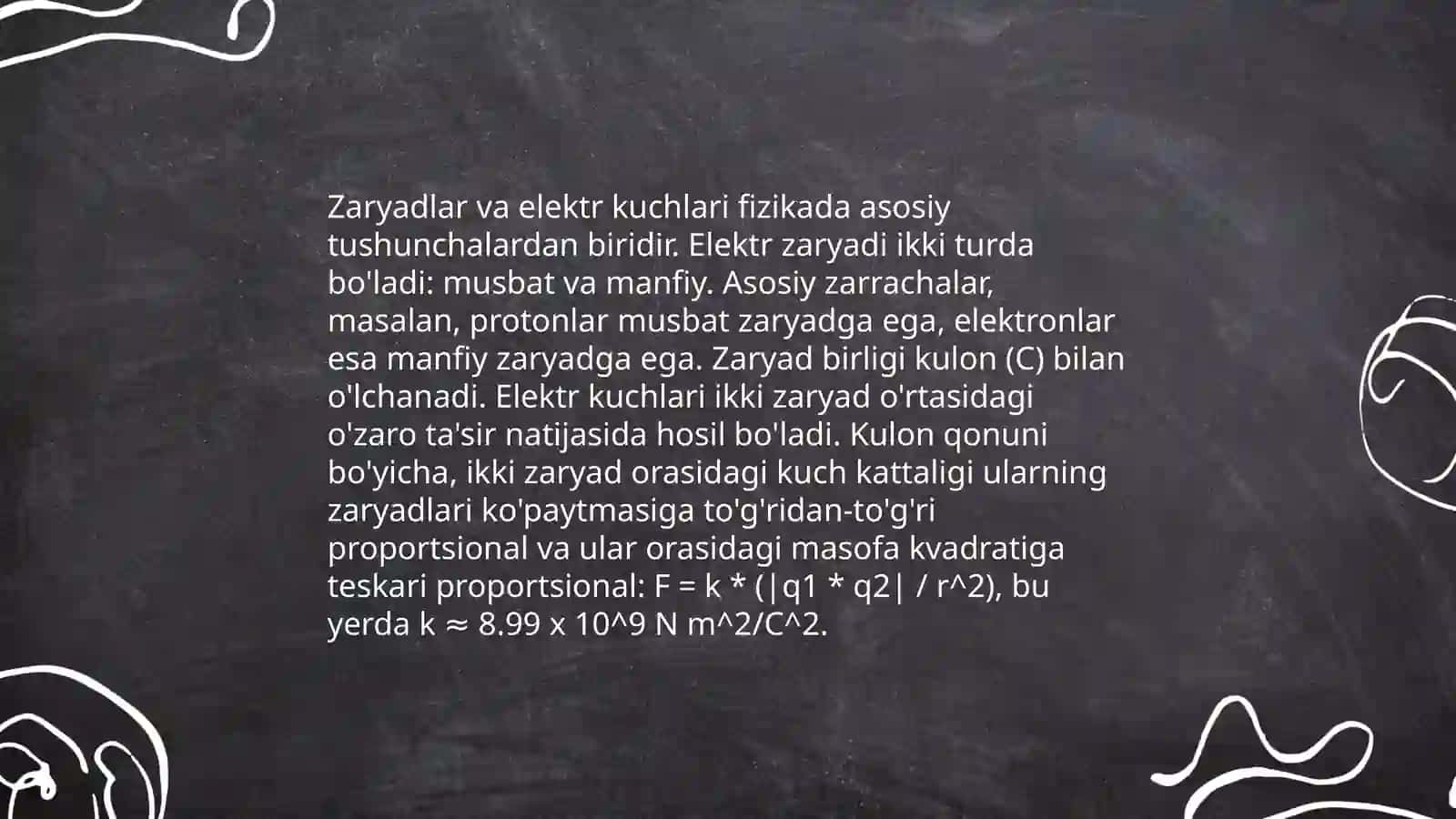 Elektr maydon tushunchasi 4