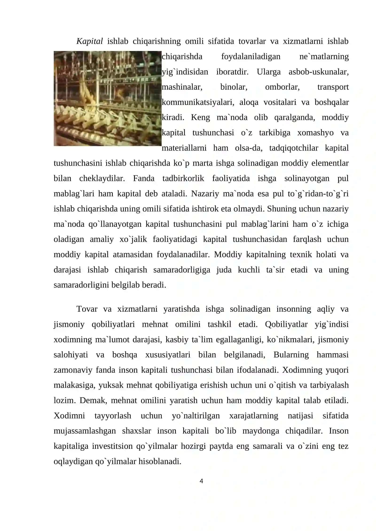 Ishlab chiqarish menejmentining mohiyati va mazmuni 4