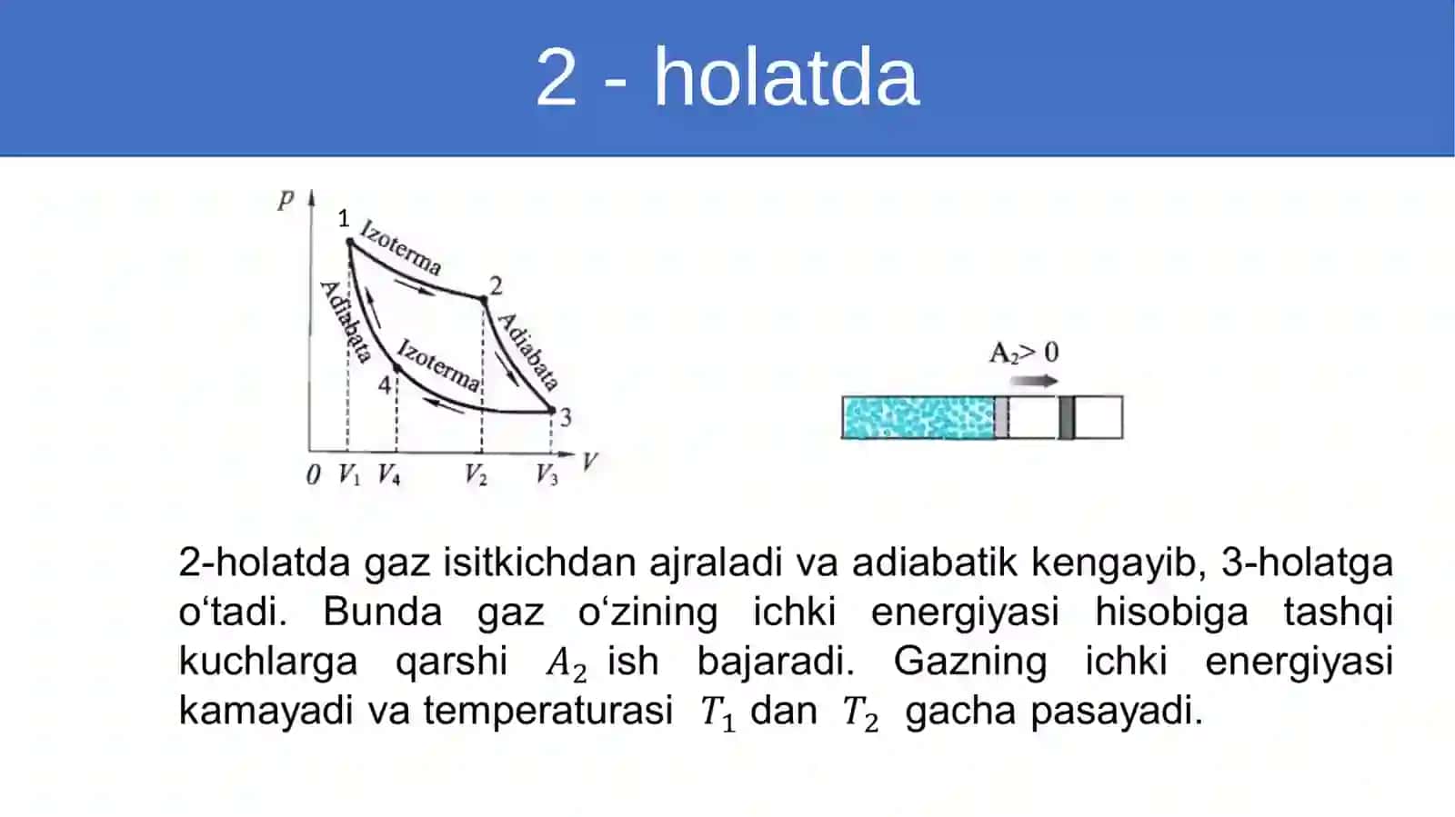 Issiqlik dvig'atlarining ishlash prinsipi 4