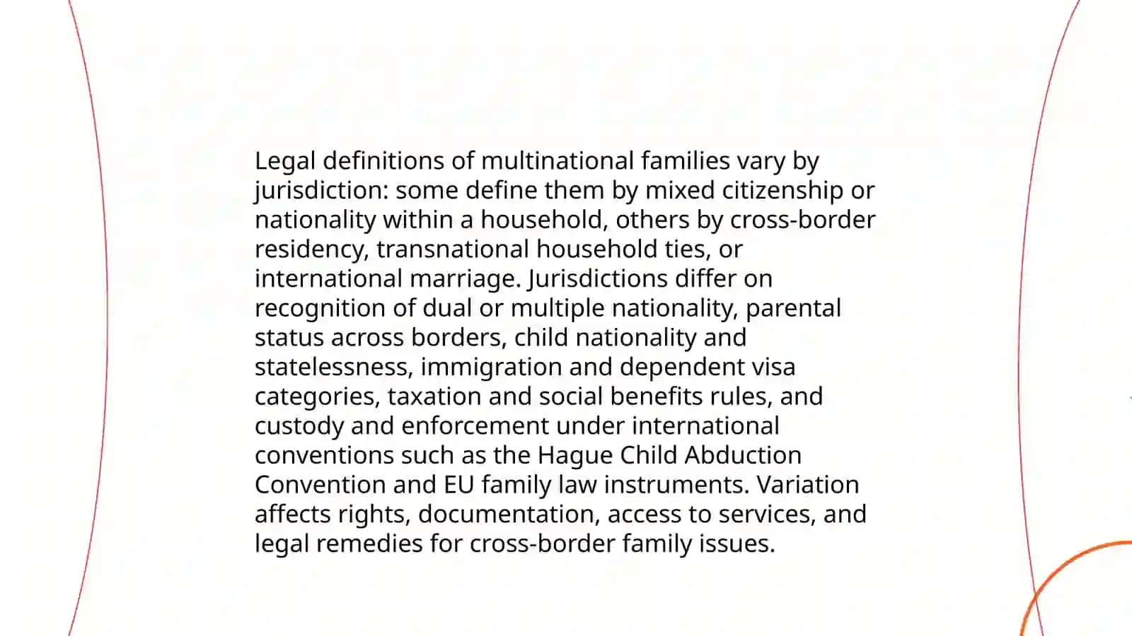 Defining Multinational Families 4