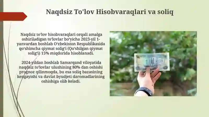 Naqdsiz To'lov Hisobvaraqlari 4