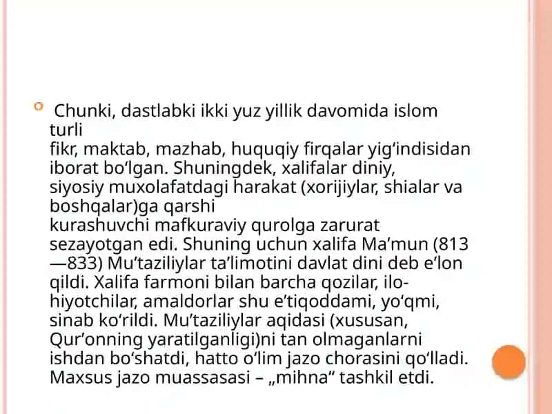 Mu’taziliylarning aqlga bergan ta’riflari 4