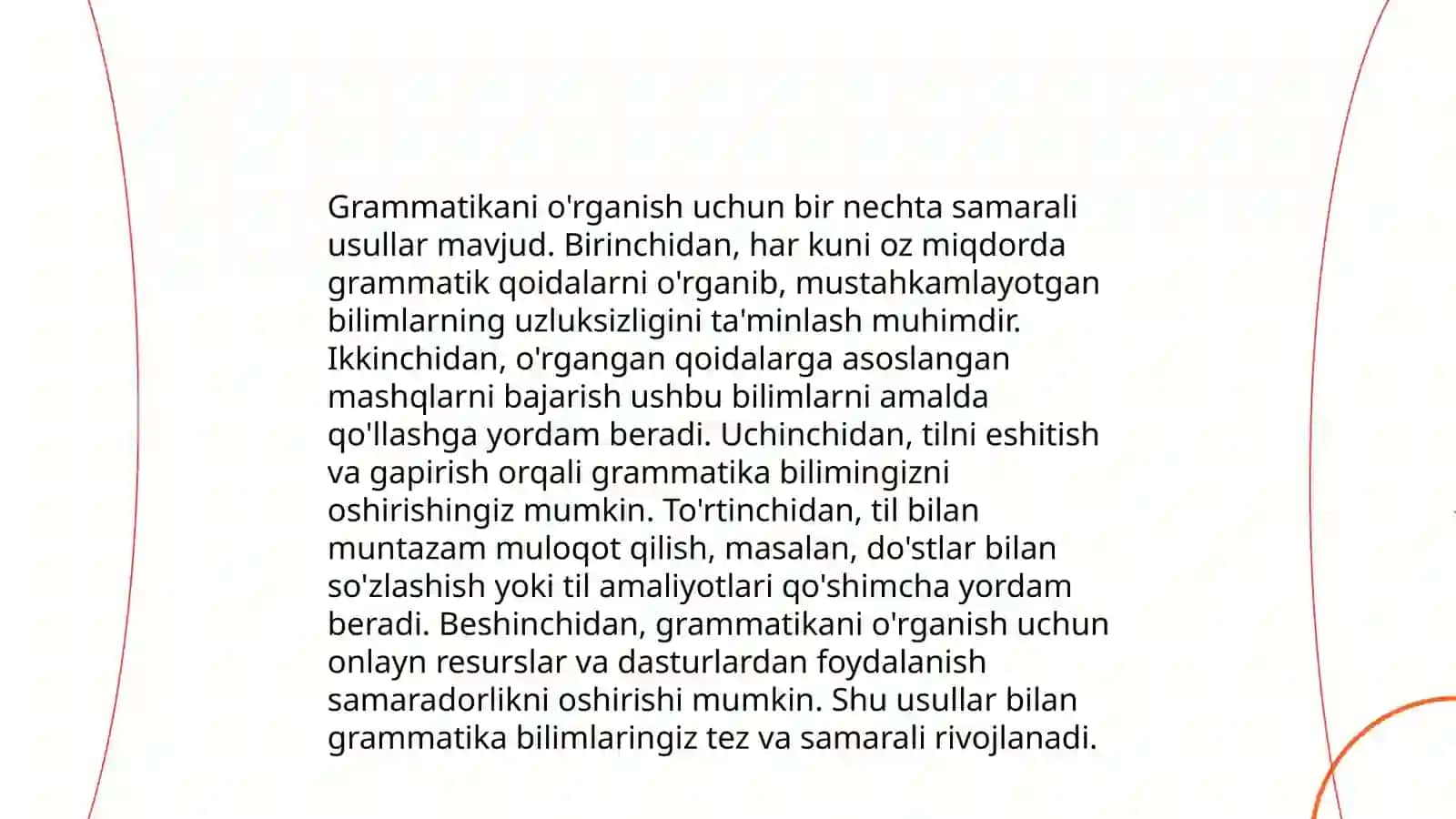 Koreys tilini o'rganish metodlari 4