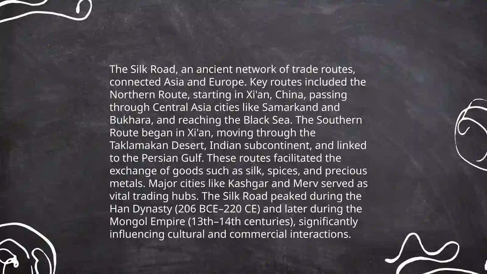 Silk Road 4