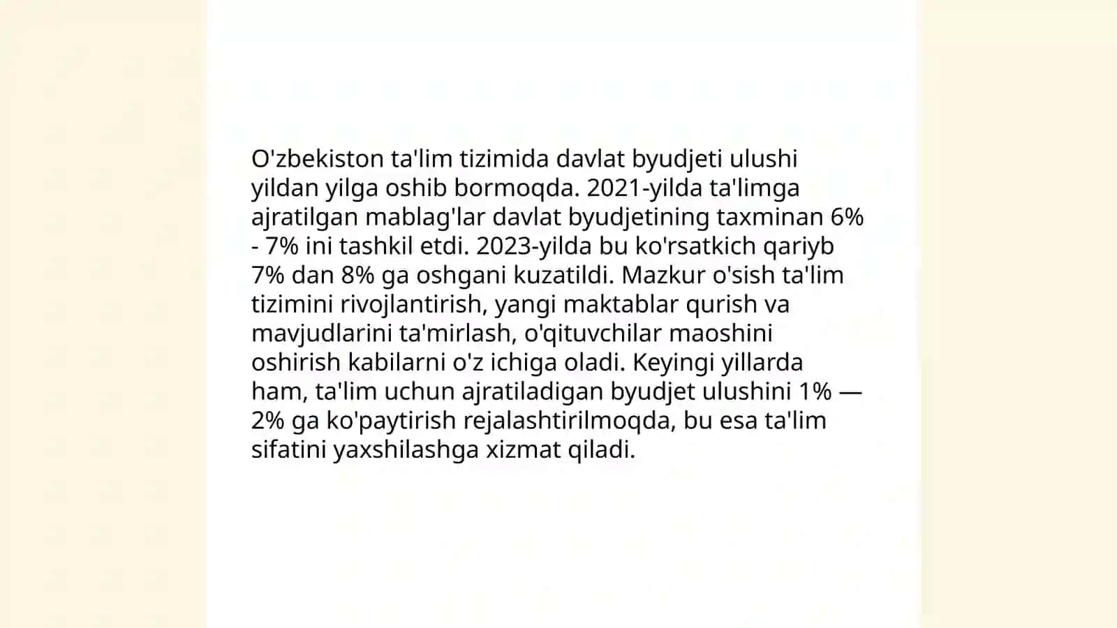 Moliyalashtirish manbalari tahlili 4