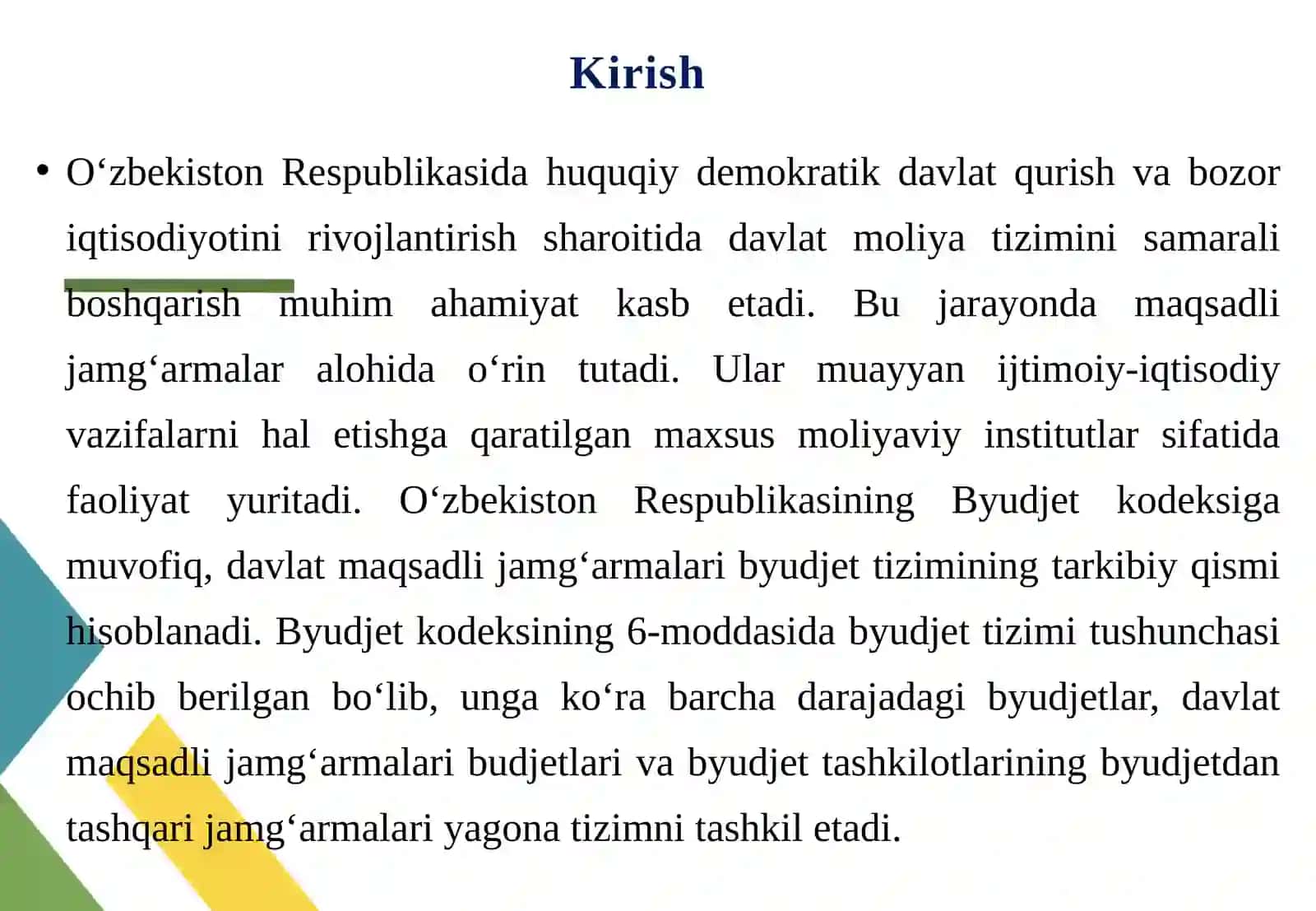 Maqsadli jamoalar tushunchasi, maqsadli jamoalar turlari 4
