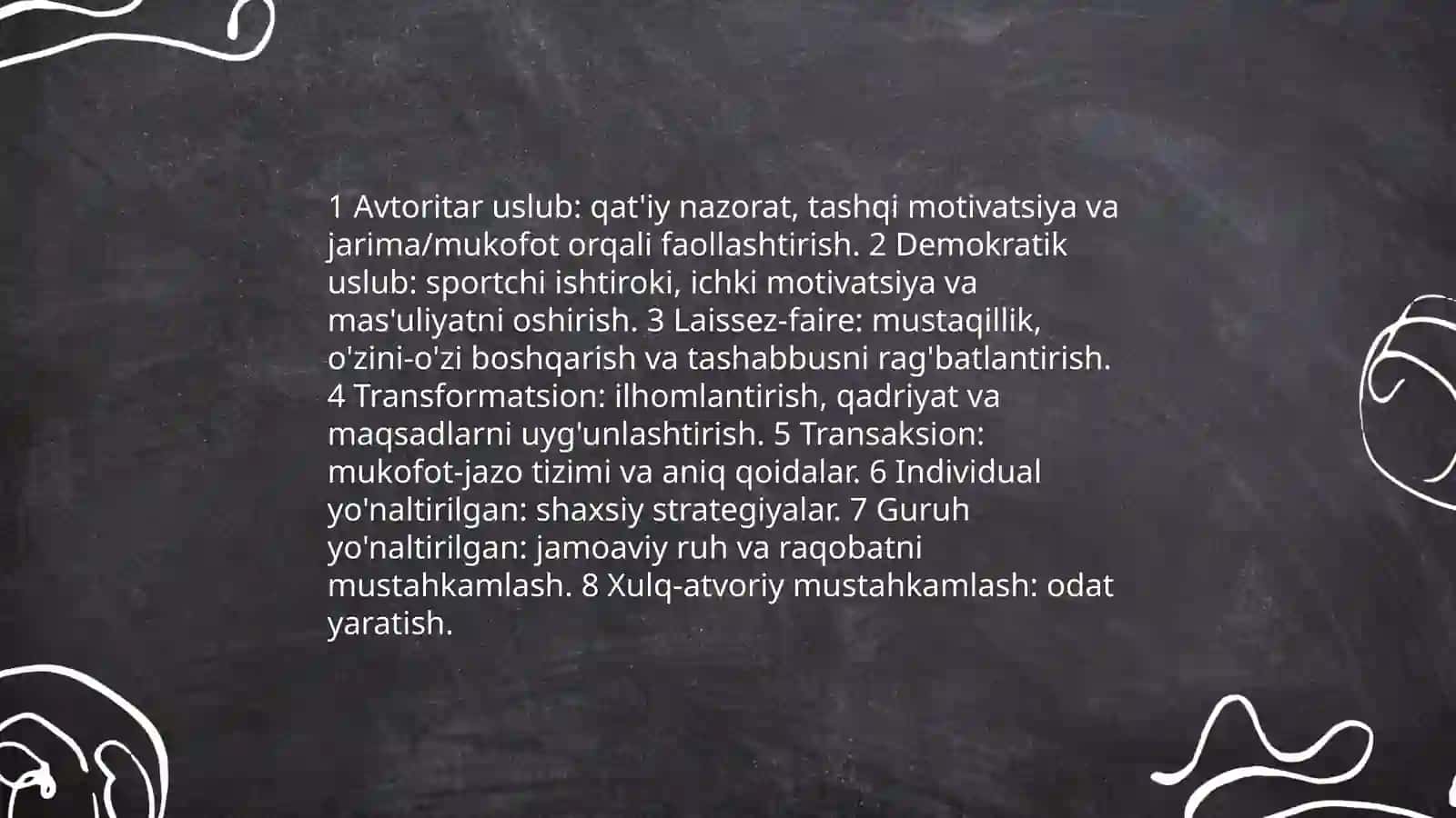 Sport treneri shaxsi va faoliyatining psixologik tasnifi 4