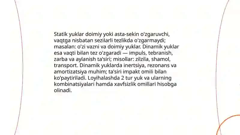 Yuklar va yuk oqimlari 4