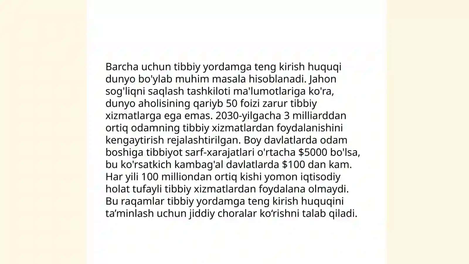 Soģliqni saqlashda inson huquqlari 4