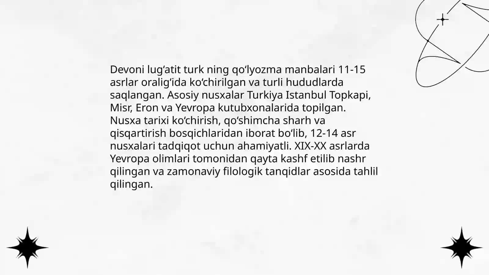Mahmud Qoshg‘ariyning "Devoni lug‘atit turk" asari 4
