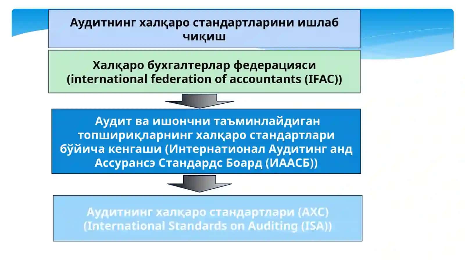 Капитал қўйилмалар аудити 4