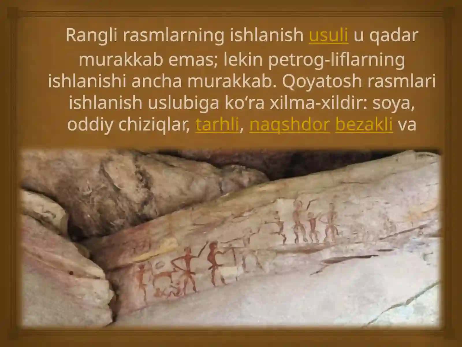 QOYATOSH SURATLARINI ISHLANISH USLUBLARI 4