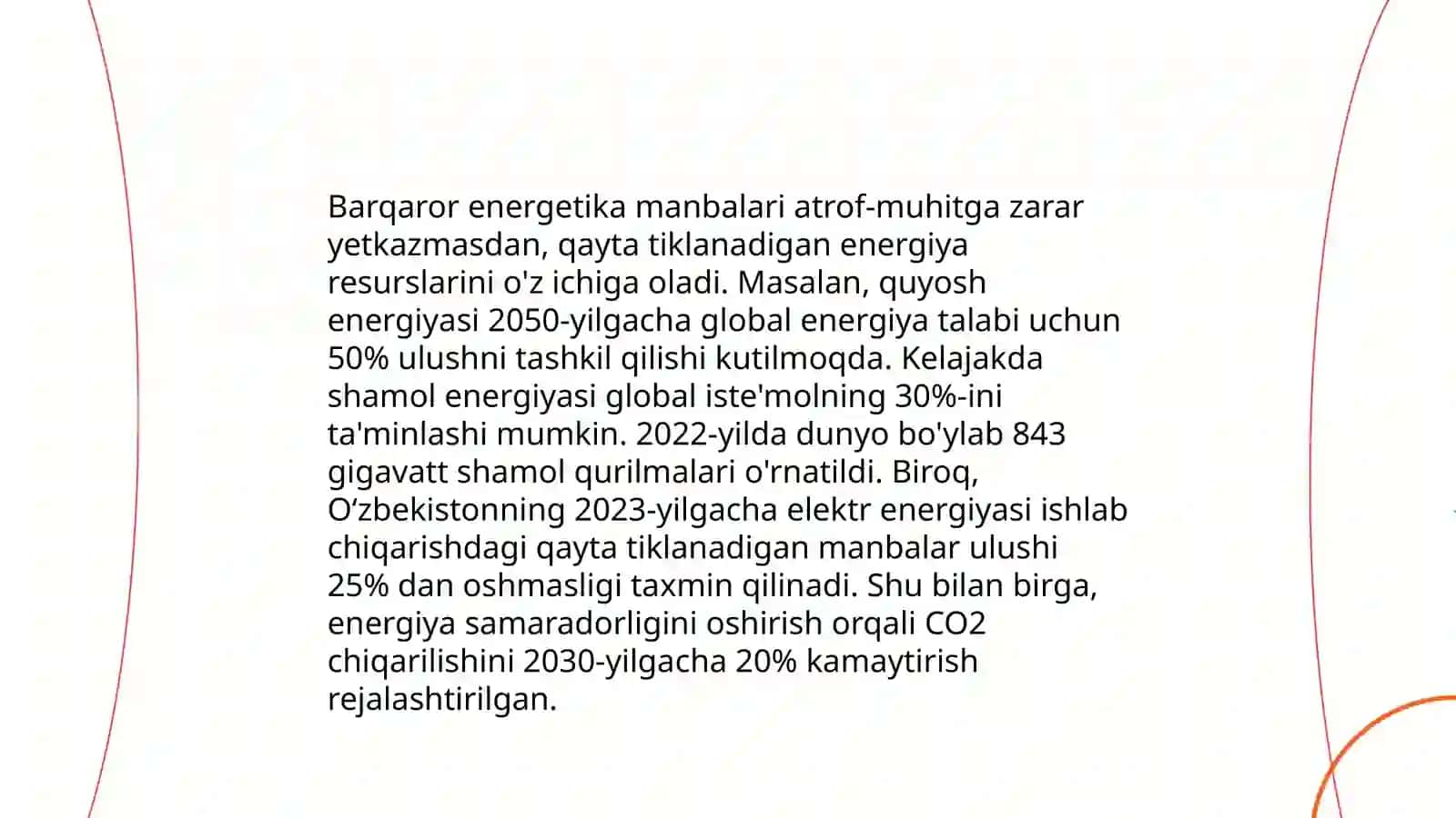 Global jarayonlar va barqaror taraqqiyot 4
