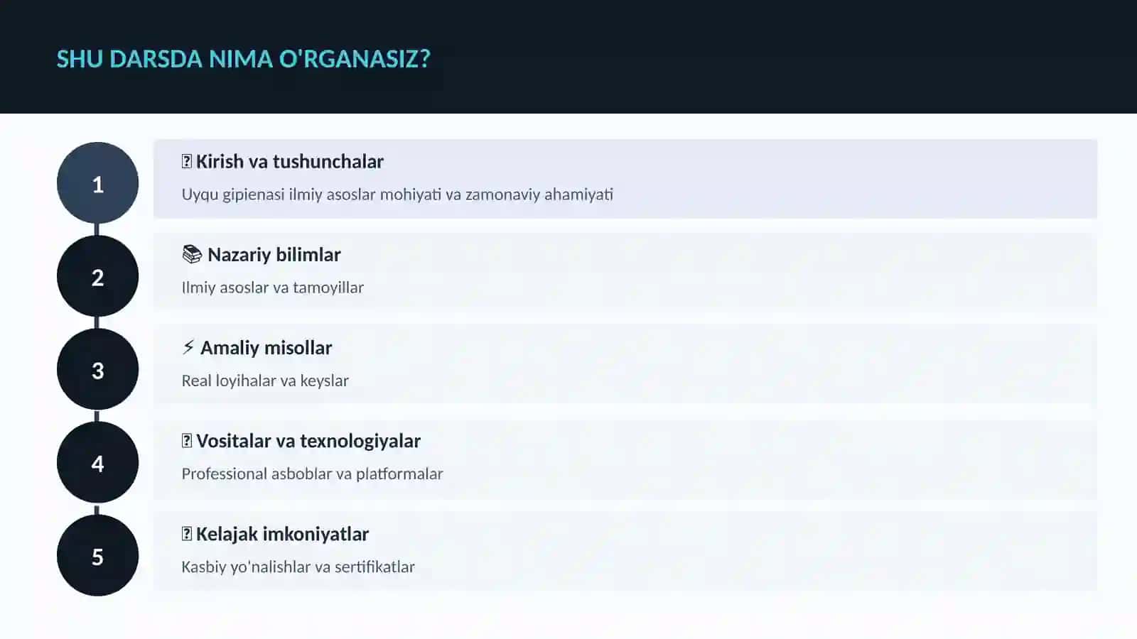 Uyqu gipienasi ilmiy asoslar 4