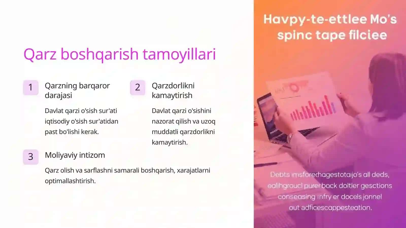 Davlat qarzi: manbalar, sabablar va oqibatlar 4