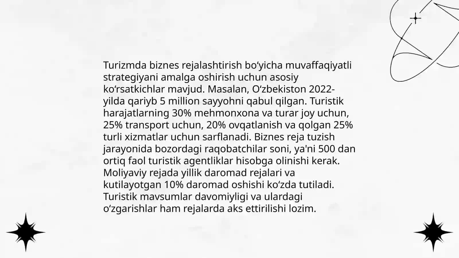 Turizmda tadbirkorlik funksiyalarining amaliy jihatlari 4