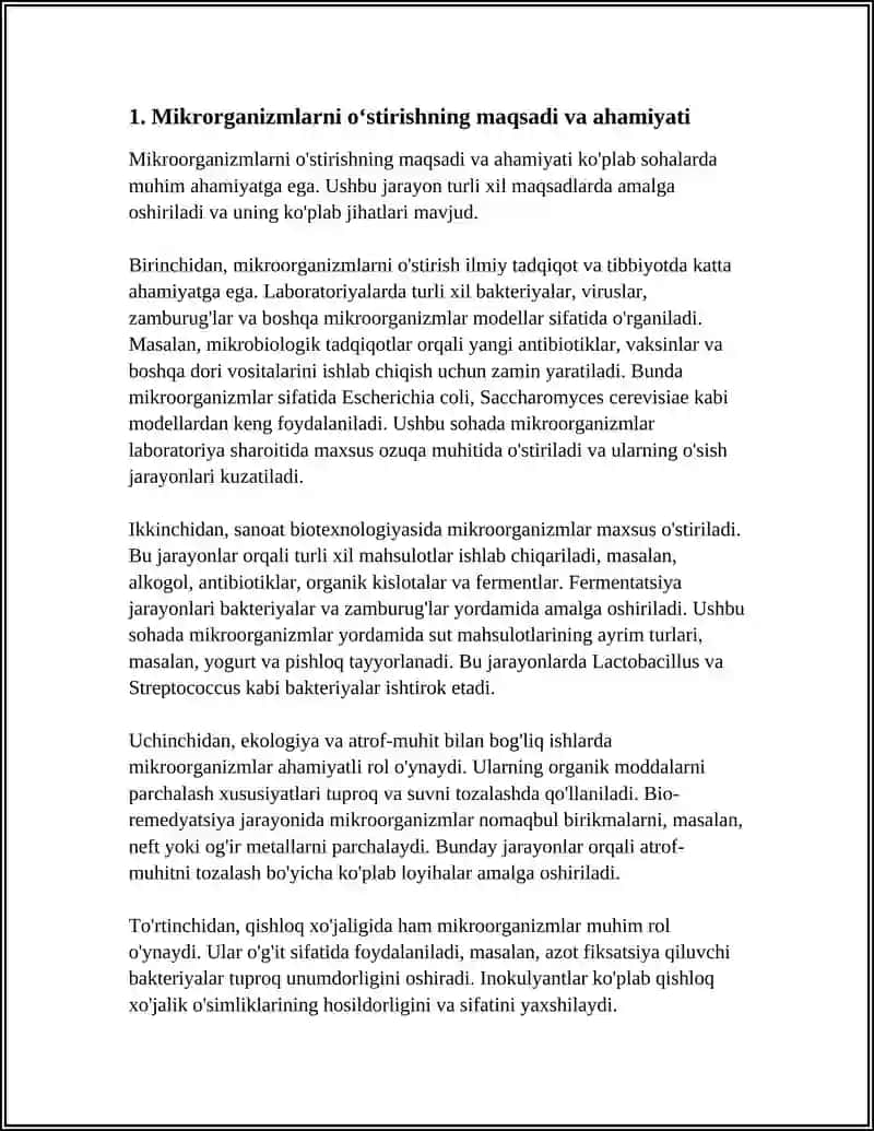 MIKROORGANIZMLARNI O‘STIRISH 4