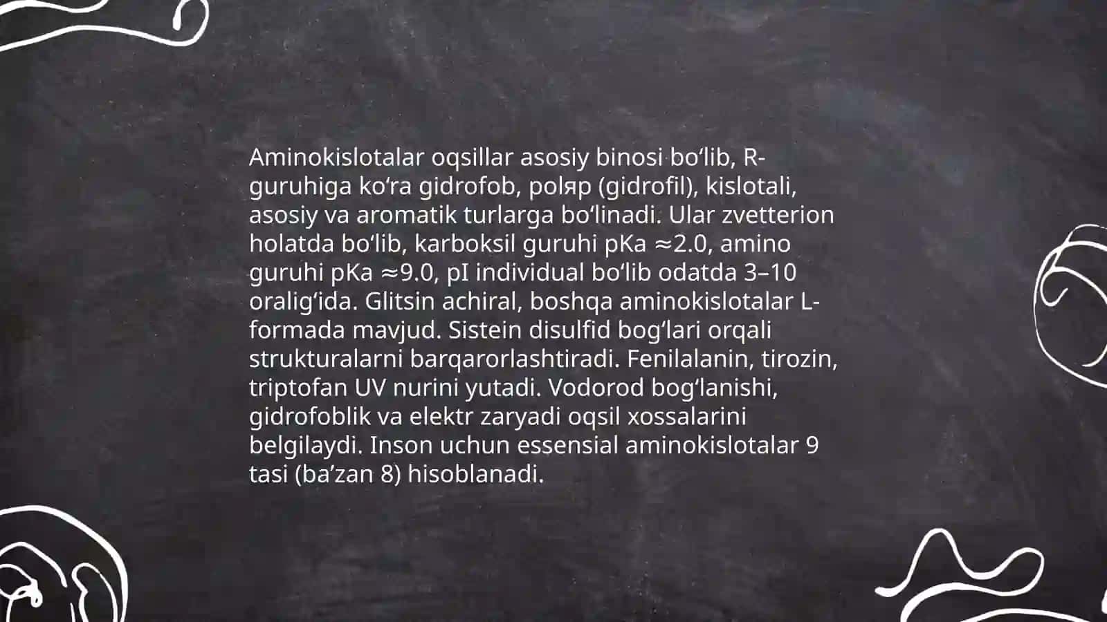 Peptid va oqsillar 4