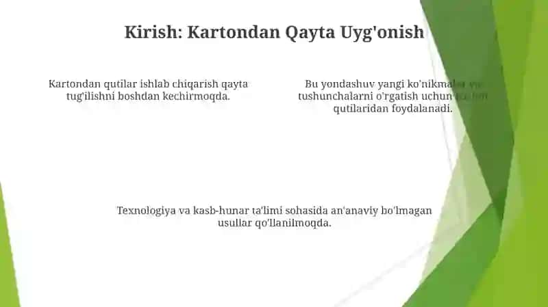 Kartondan quticha tayyorlash 4