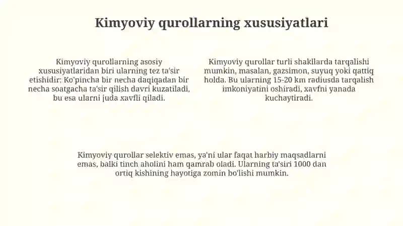Kimyoviy qurollarning turlari vaxususiyatlari 4
