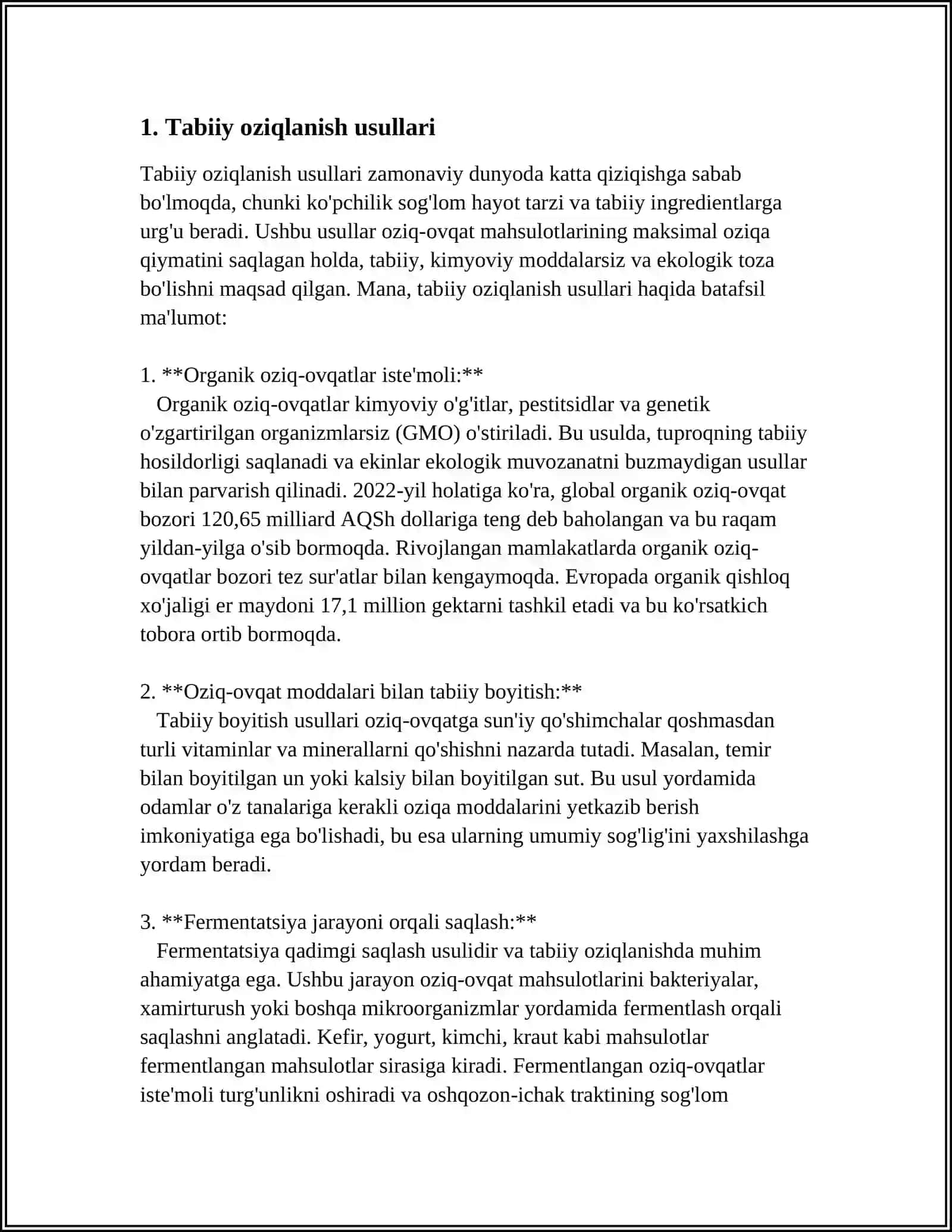 Tabiiy oziqlanish usullari 4
