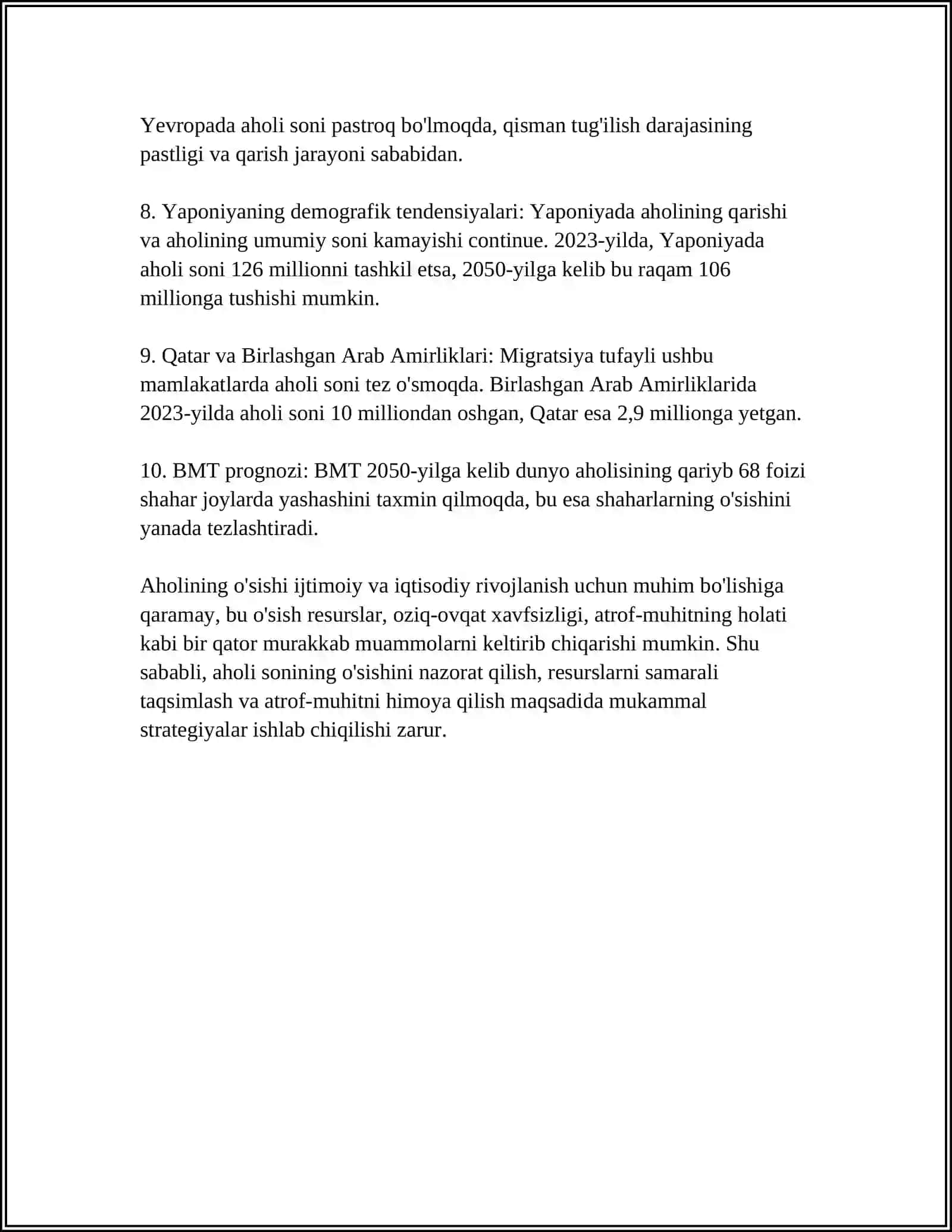 TURNING POPULATSION STRUKTURASI 4