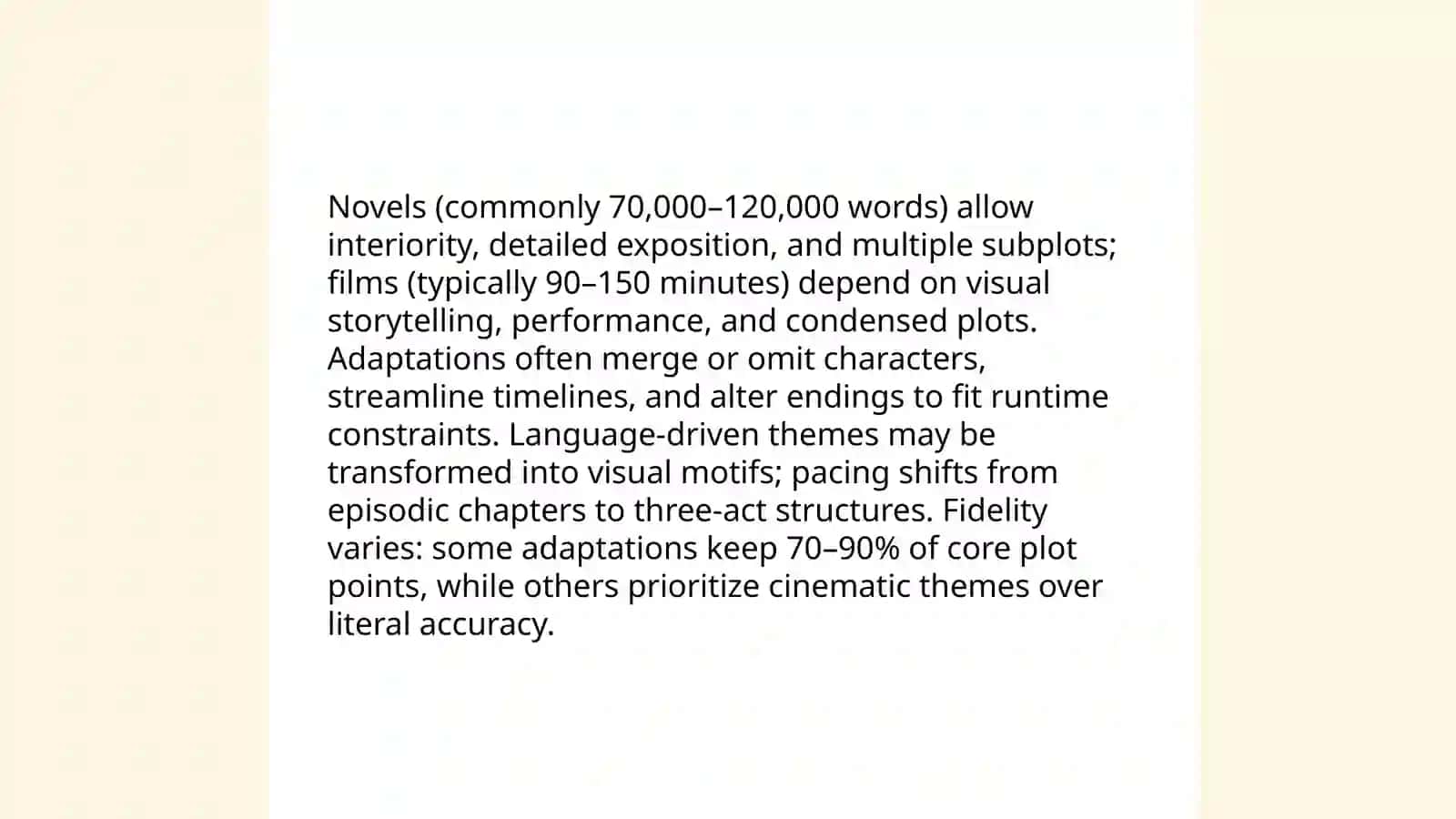 Book-to-film adaptations 4