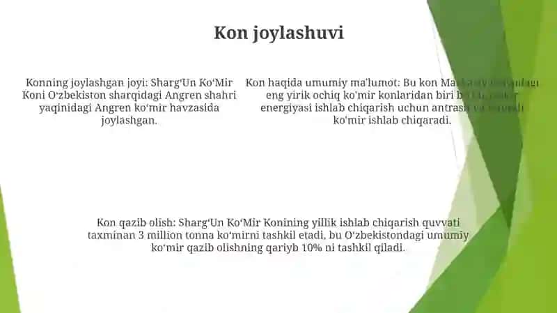 ShargʻUn KoʻMir Koni 4