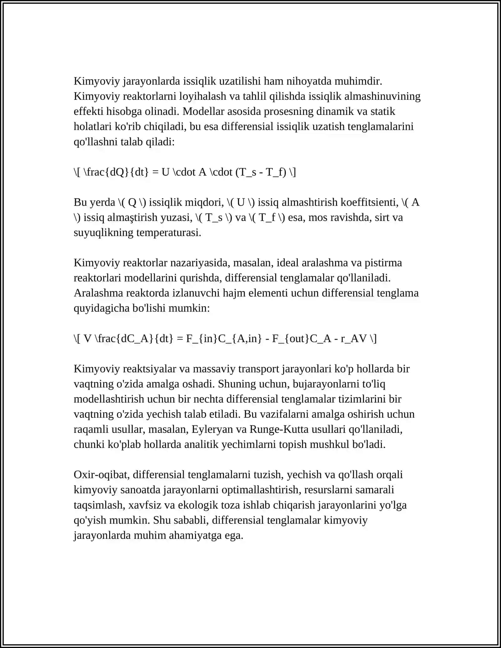 KIMYODA DIFFERENSIAL HISOB TATBIQLARI 4