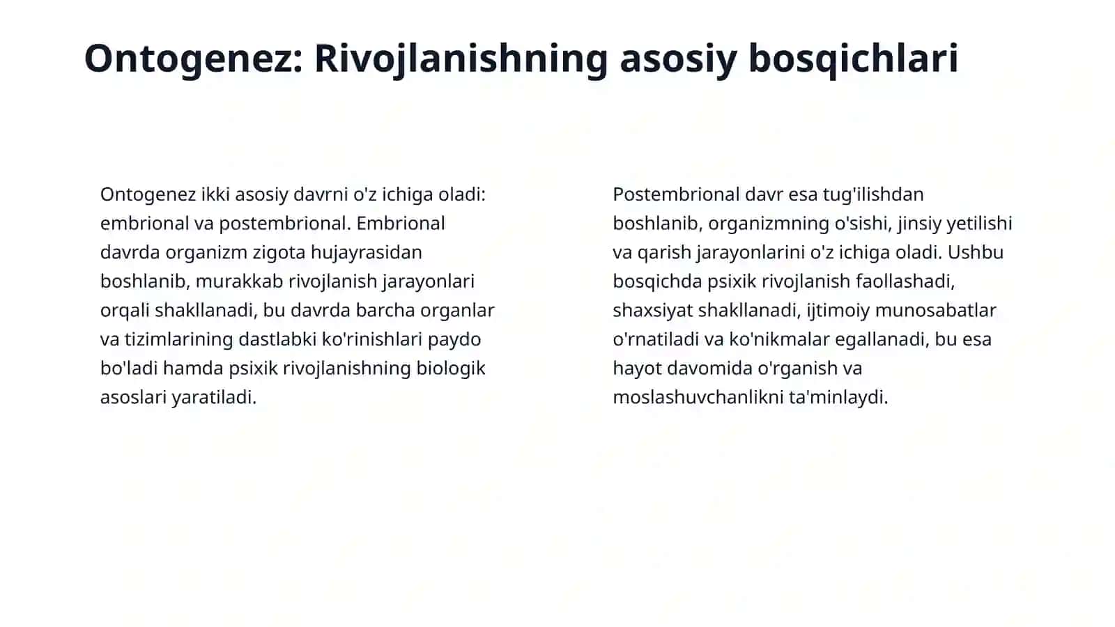 Ontogenezda inson psihikasining rivojlanishi 4