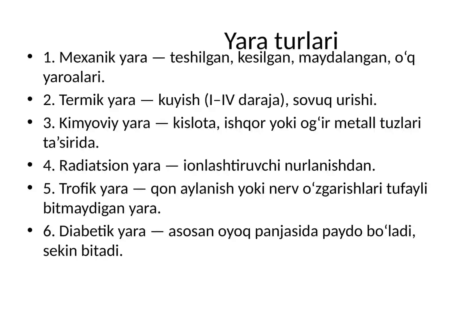 YARA KASALLIGINI DAVOLASHNING ZAMONAVIY ASPEKTLARI 4