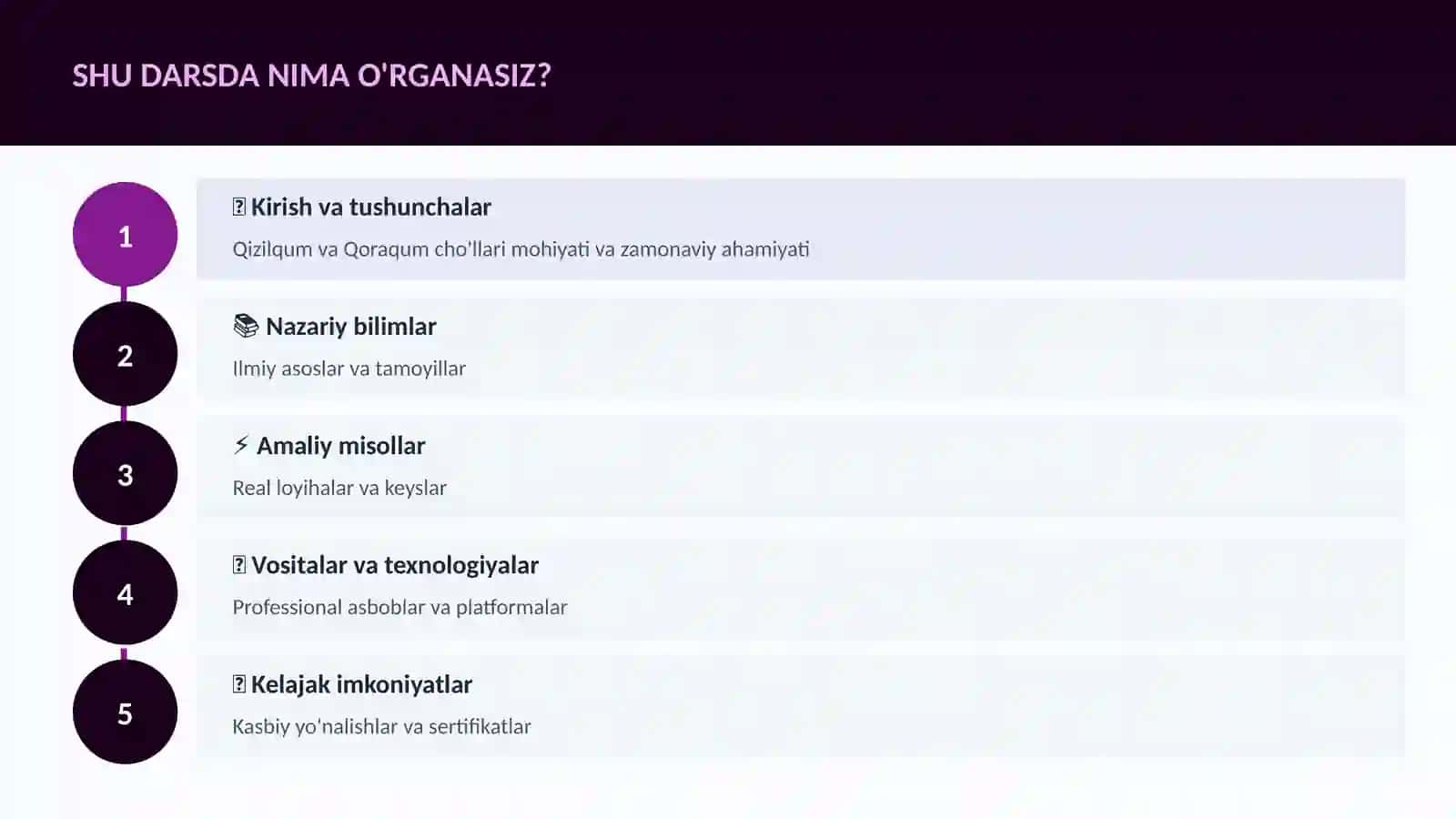 Qizilqum va Qoraqum cho'llari 4