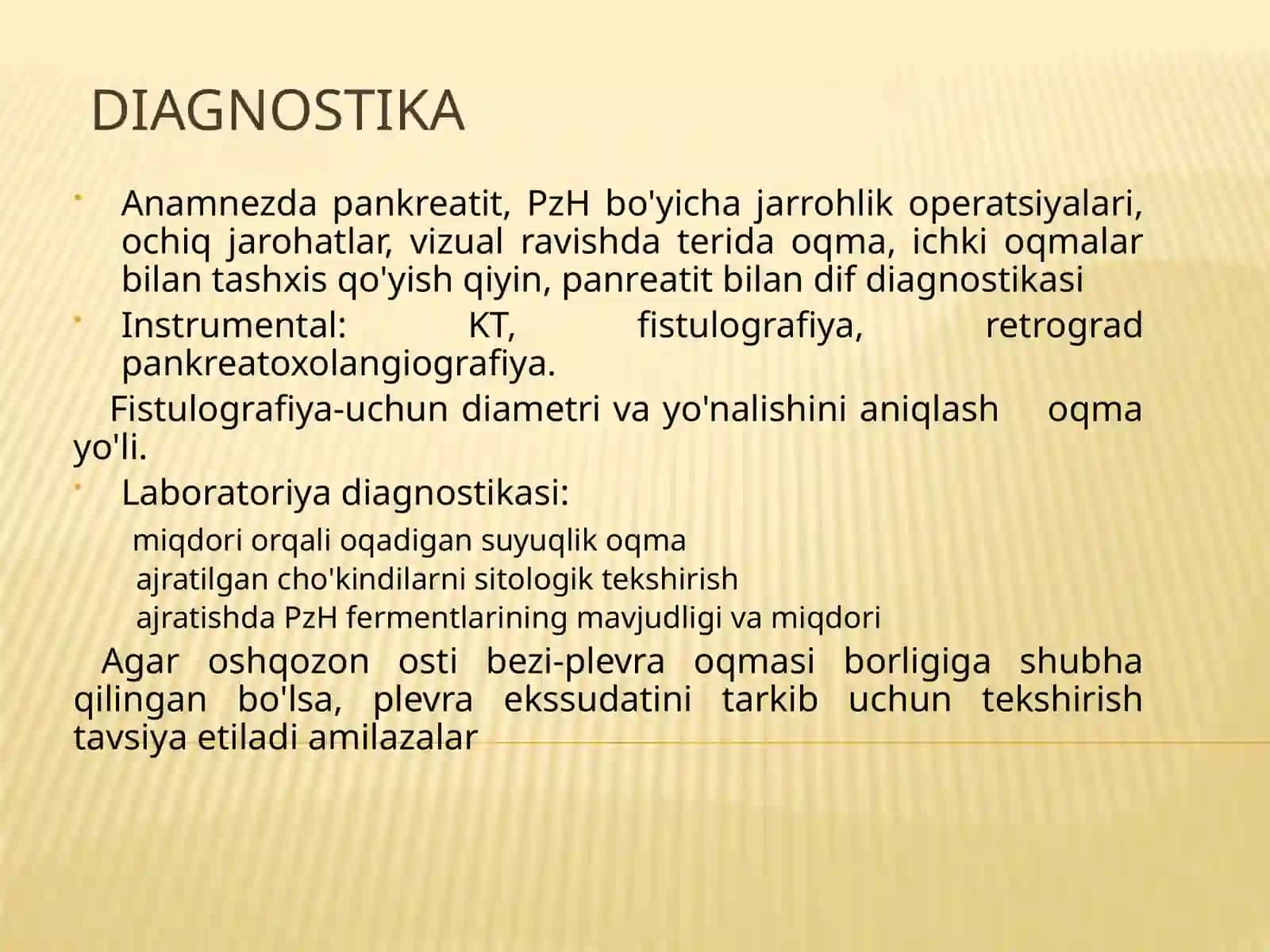 Oshqozonosti bezi fistulalari 4