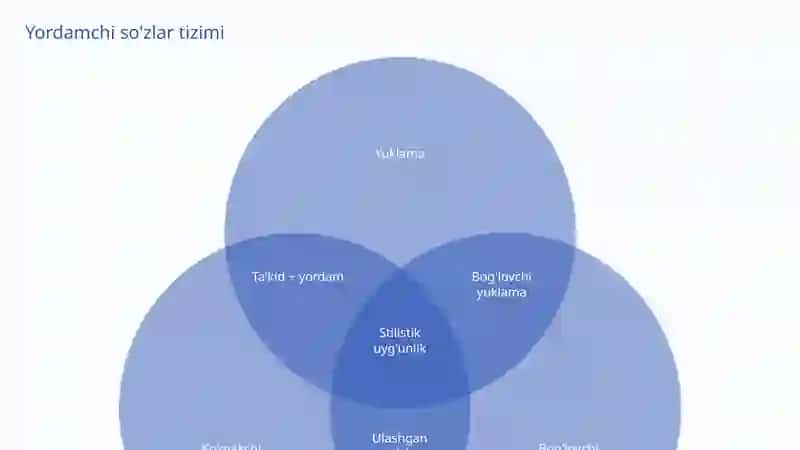 Yordamchi soʻzlarning uslubiy vazifasi 4