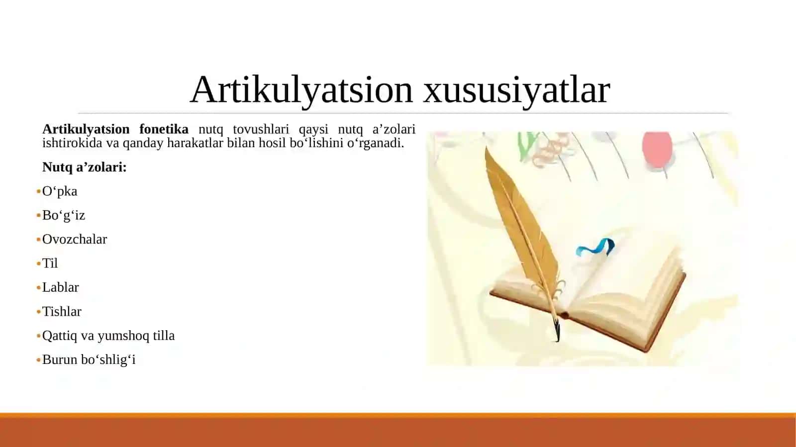 Tovushlarning akustik va artikulyatsion xususiyatlari 4