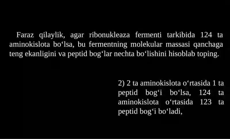 Oqsillarning funksiyalari 4