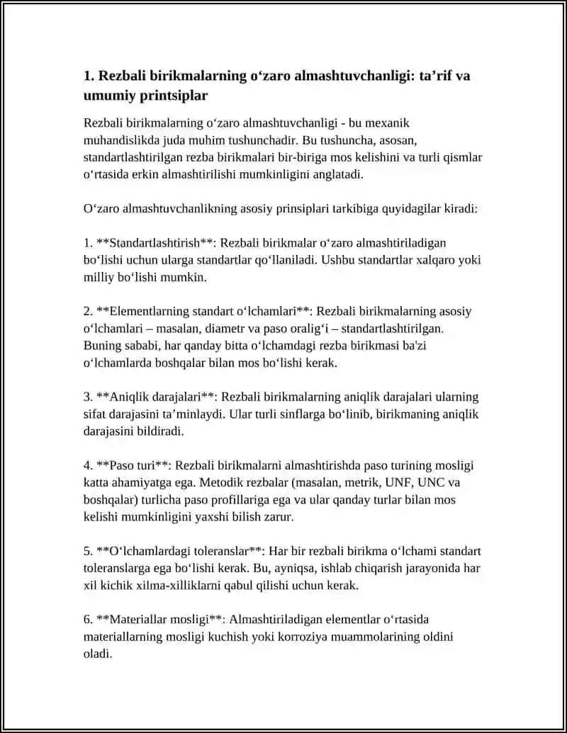 REZBALI BIRIKMALARNING O‘ZARO ALMASHUVCHANLIGI 4