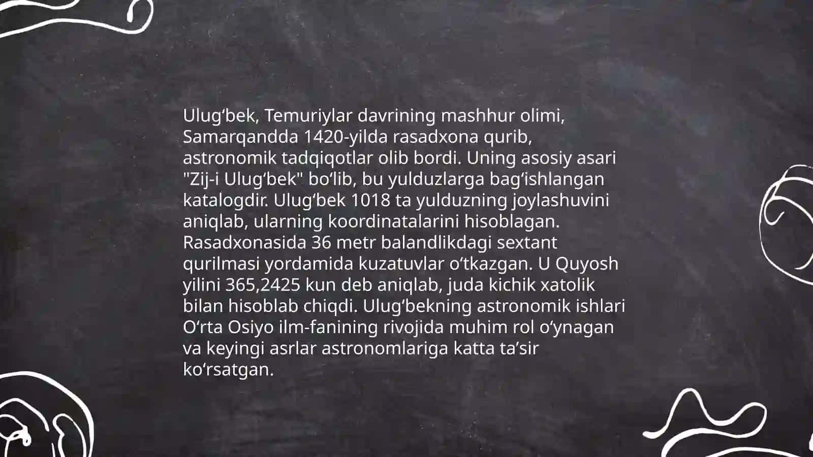 Ulugʻbek xazinasi 4
