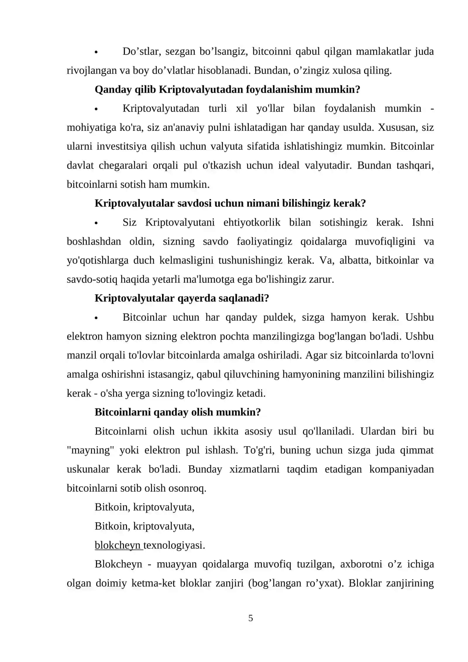 Kriptovalyutalar: tarixi va tasnifi 4