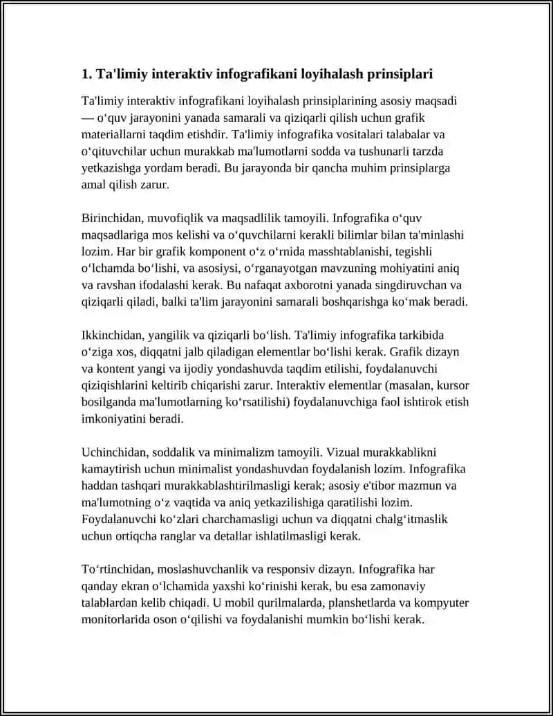 TA’LIMIY INTERAKTIV INFOGRAFIKA VOSITALARINI YARATISH 4