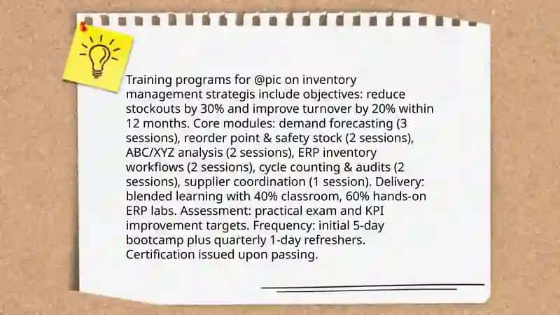 Inventory management strategis 4
