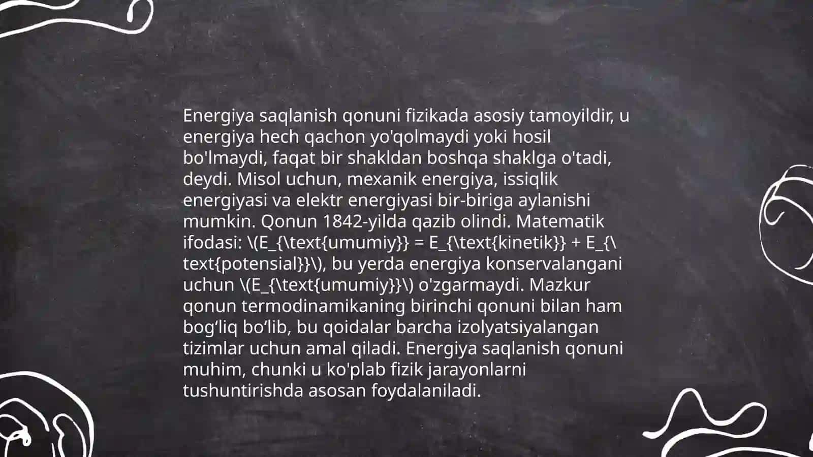 Terma dinamika qonunlari 4