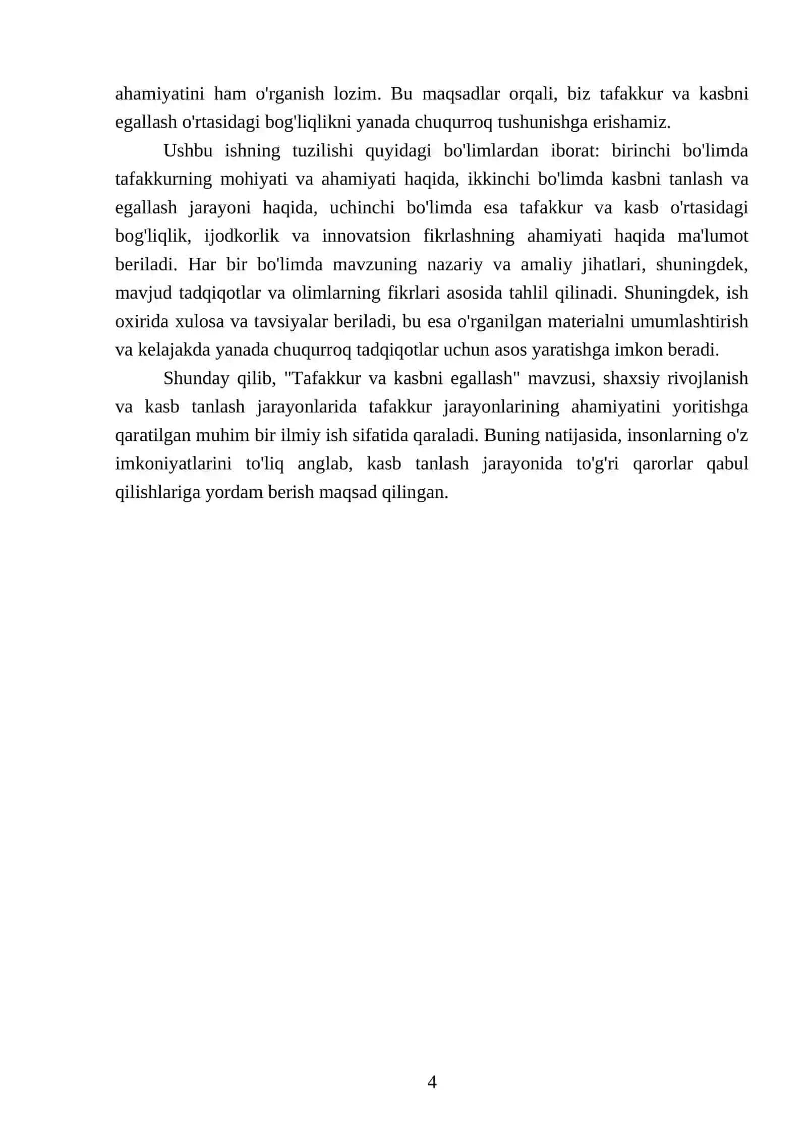Tafakkur Va Kasbni Egallash 4